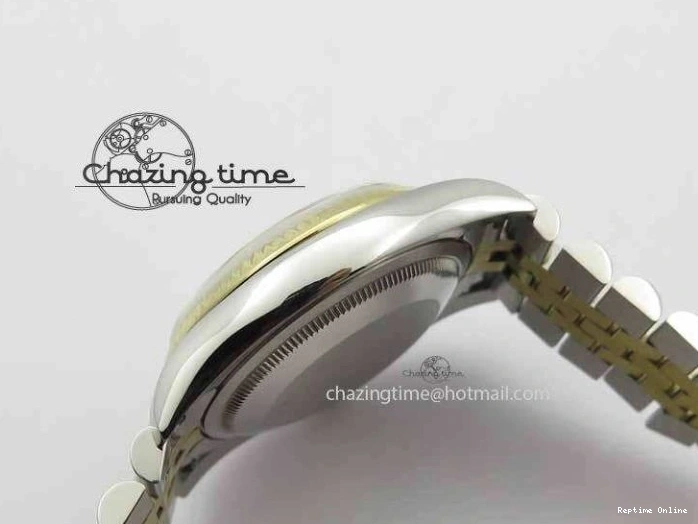 0510 DateJust 116234 SS YG BP Best Edition Gray Dial Diam Markers On SS YG Bracelet SA ZipUp 3745